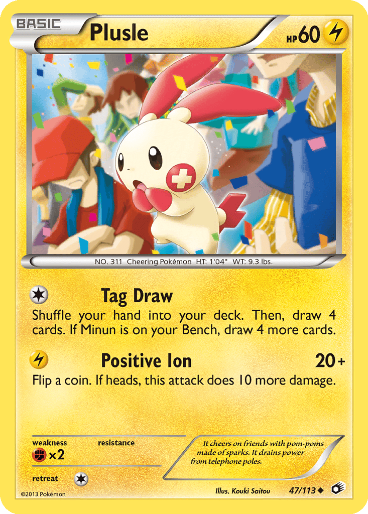 Plusle card
