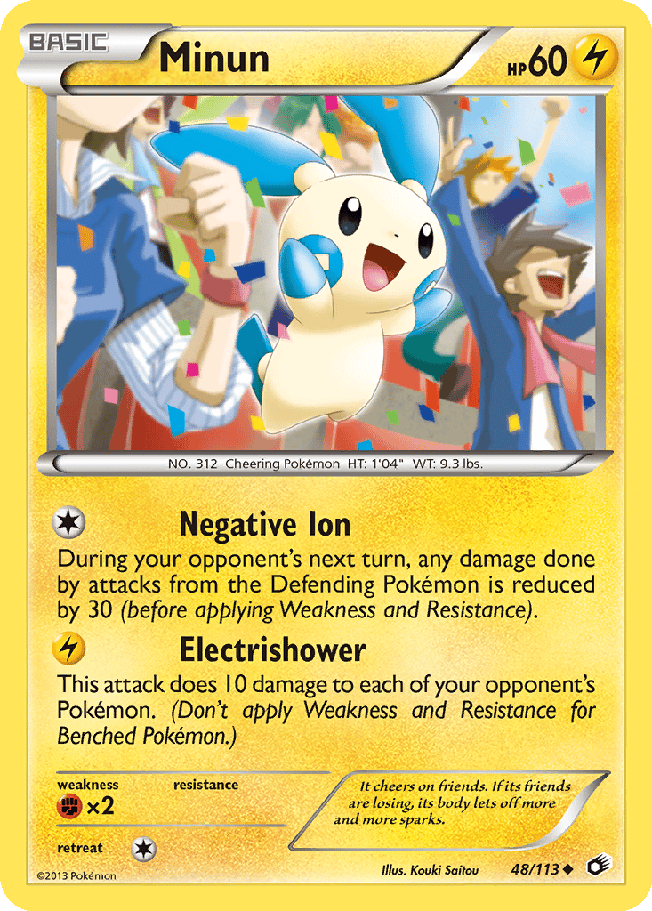 Minun card