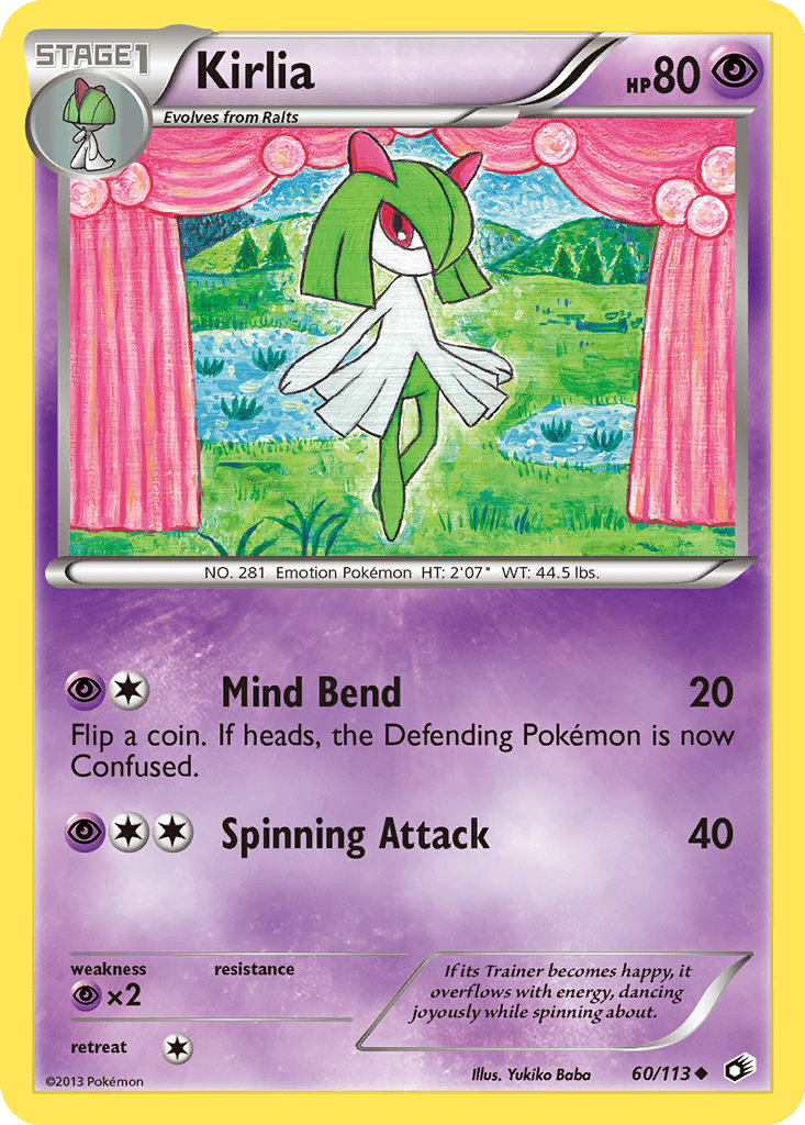 Kirlia card