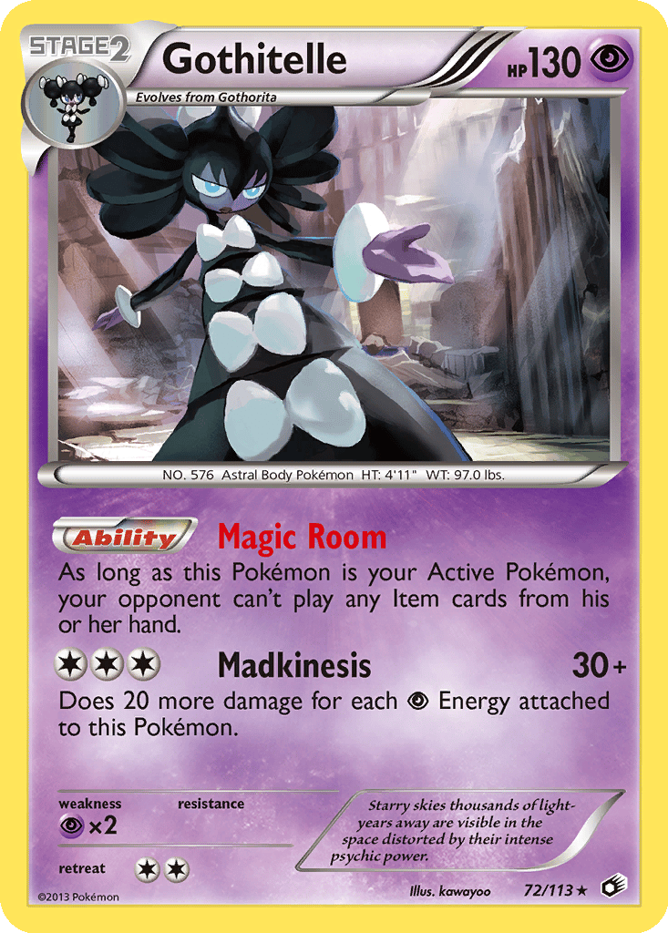 Gothitelle card