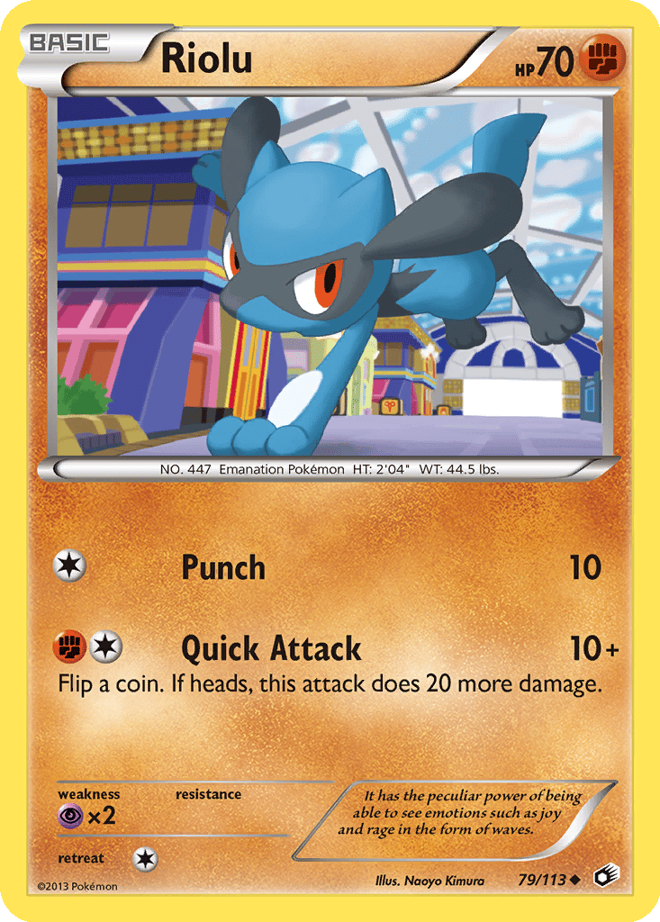 Riolu card