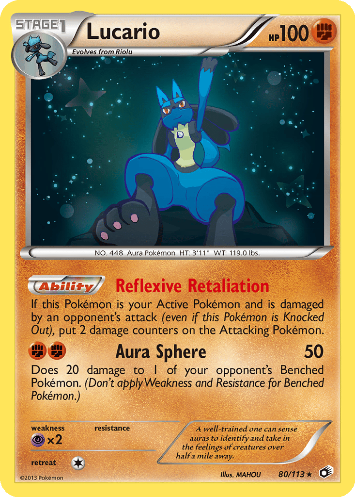 ルカリオ ホロカード HP120 S9 Lucario | Dex - for TCG Collectors