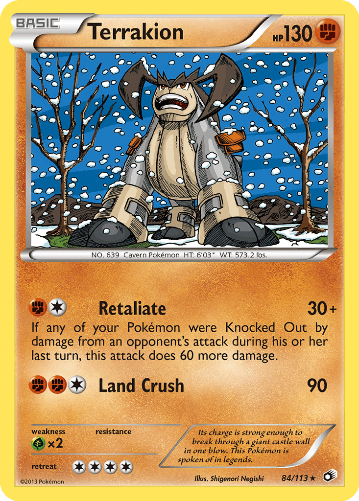 Terrakion card