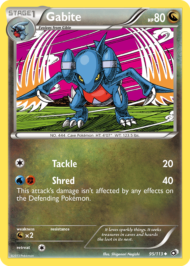 Gabite card