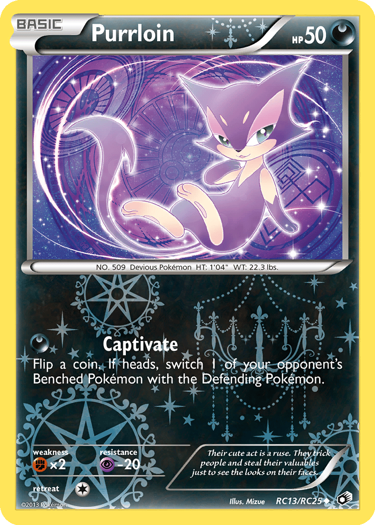 Purrloin card