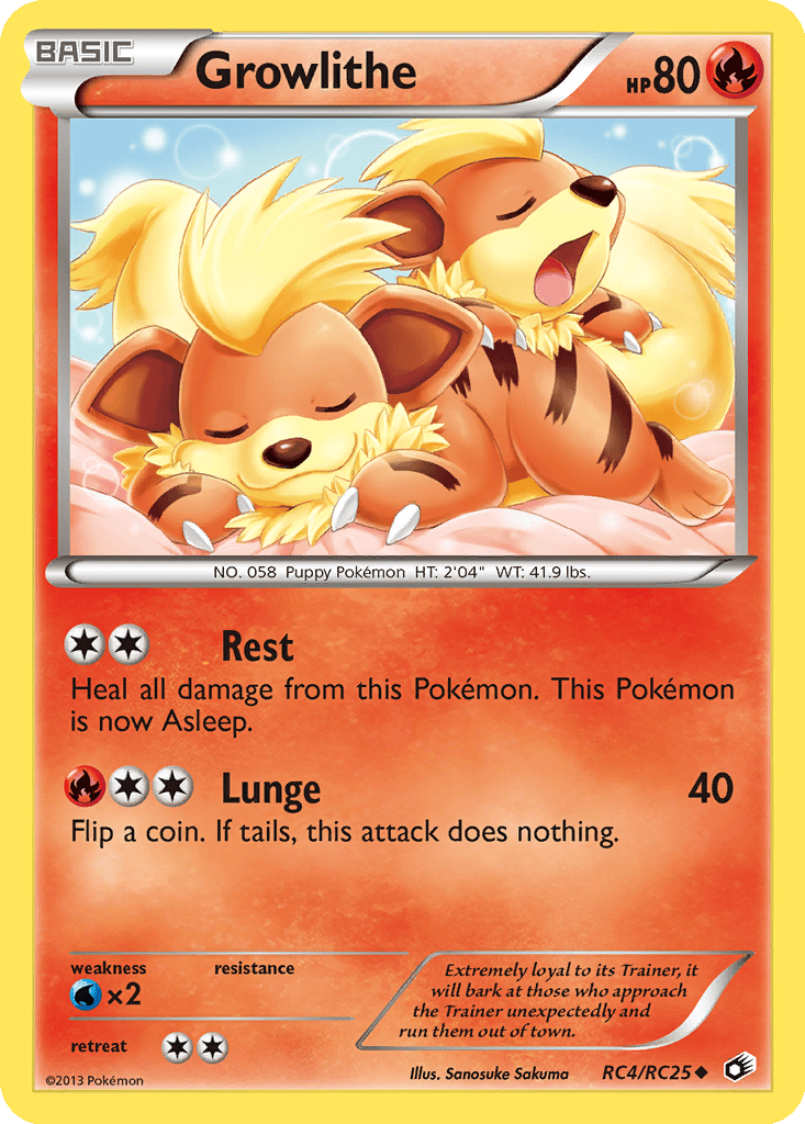 Growlithe card