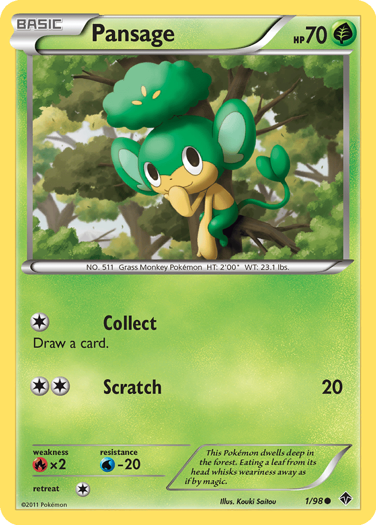 Pansage card