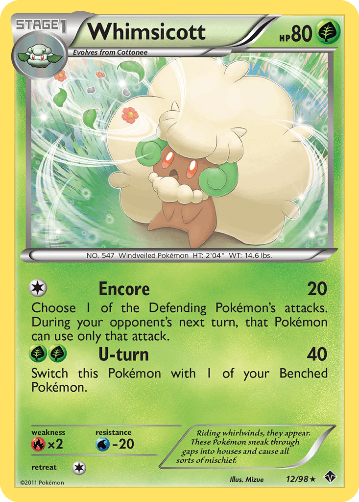 Whimsicott card