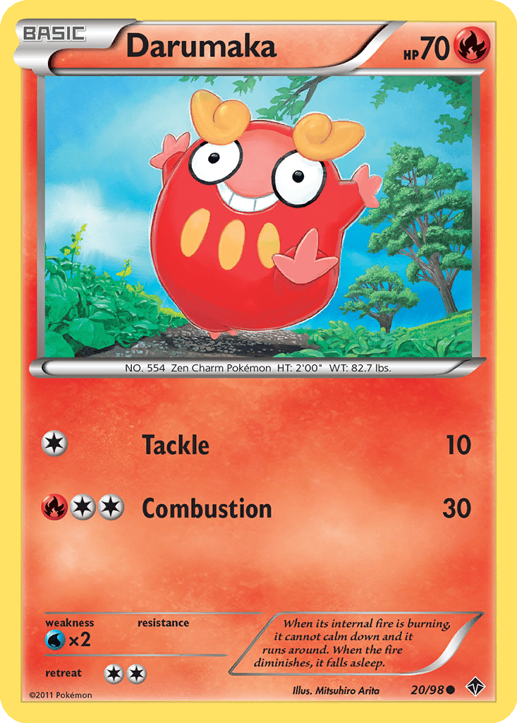 Darumaka card