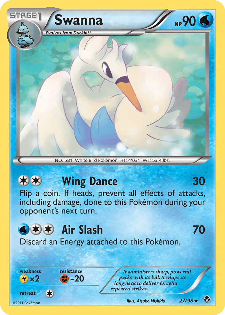 Swanna card