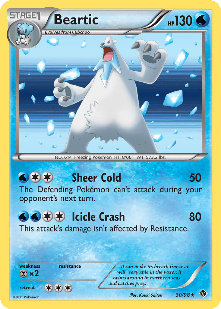 Beartic card