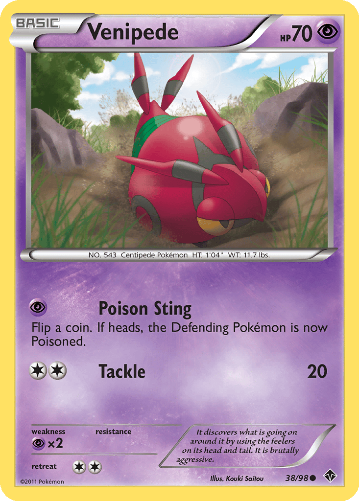 Venipede card