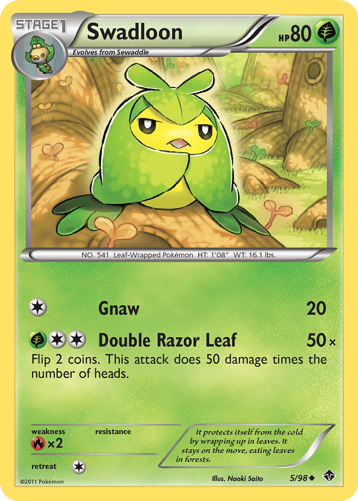 Swadloon card
