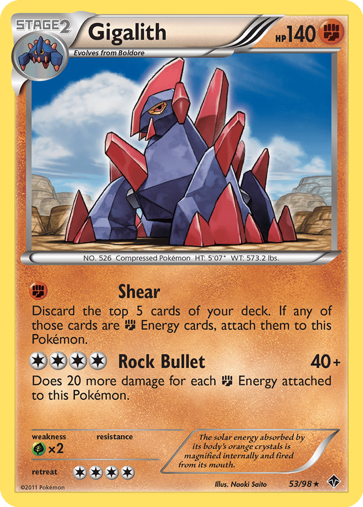 Gigalith card