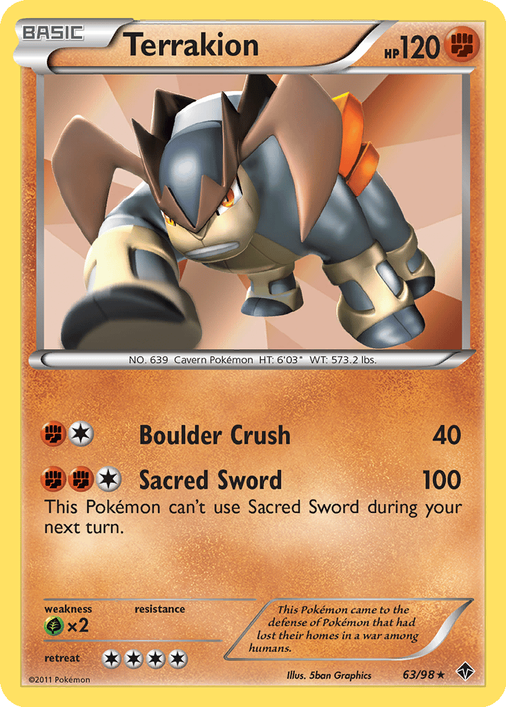 Terrakion card