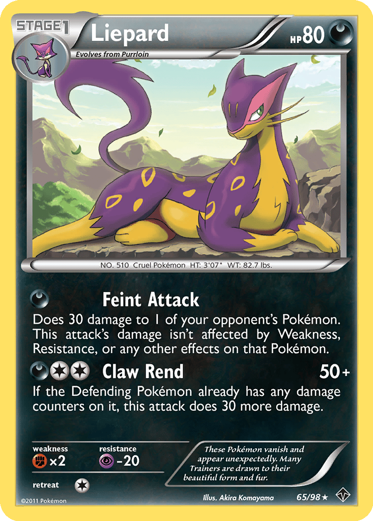 Liepard card