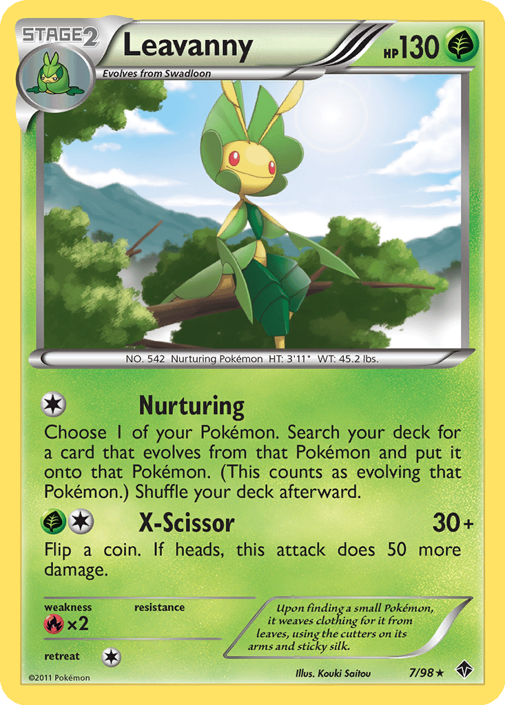 Leavanny card