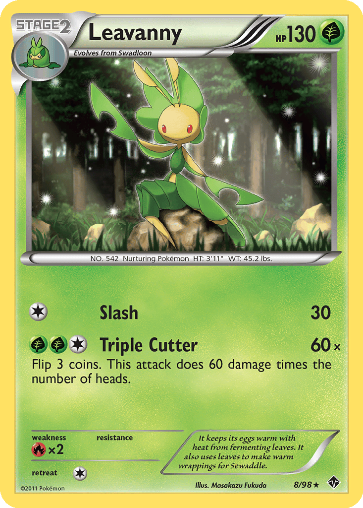 Leavanny card