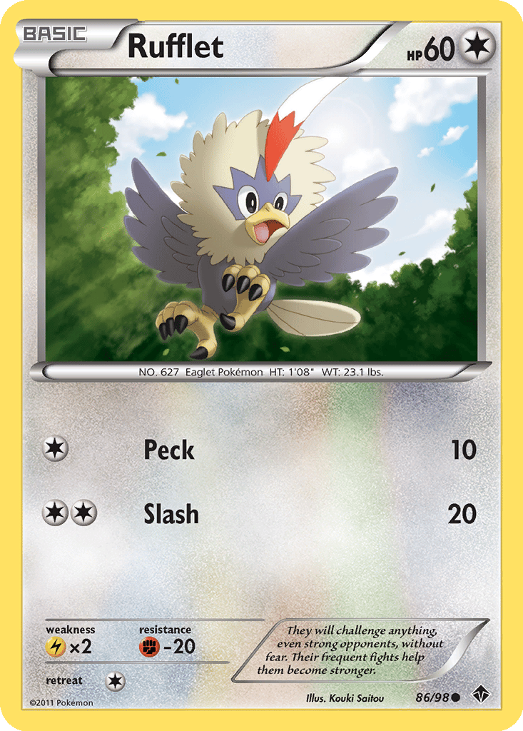 Rufflet card