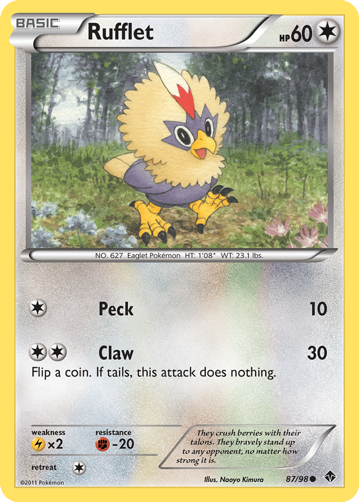 Rufflet card