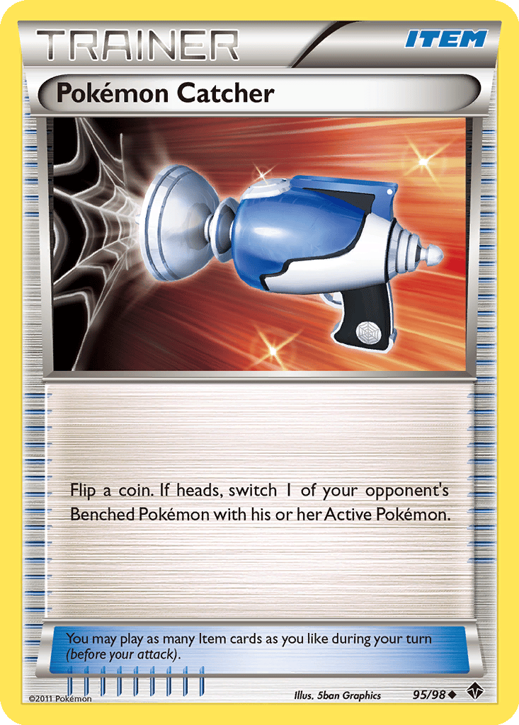 Pokémon Catcher card