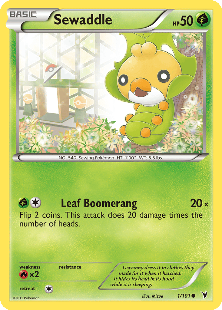 Sewaddle card