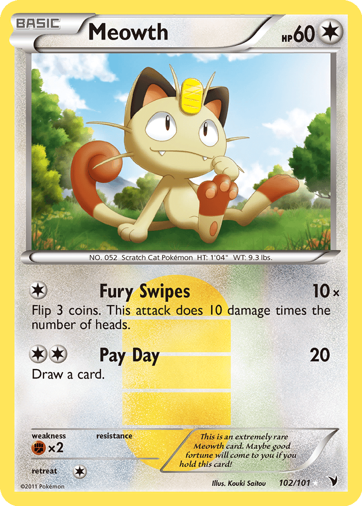 Meowth card