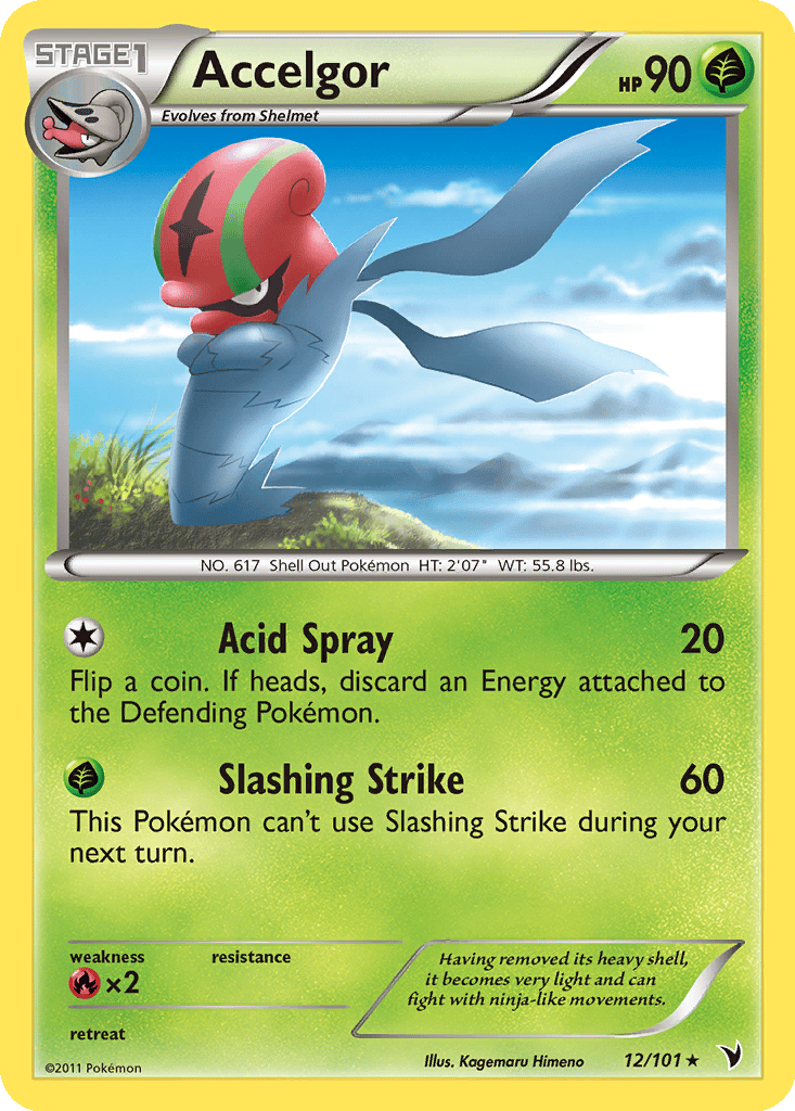 Accelgor card