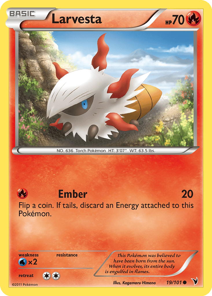 Larvesta card