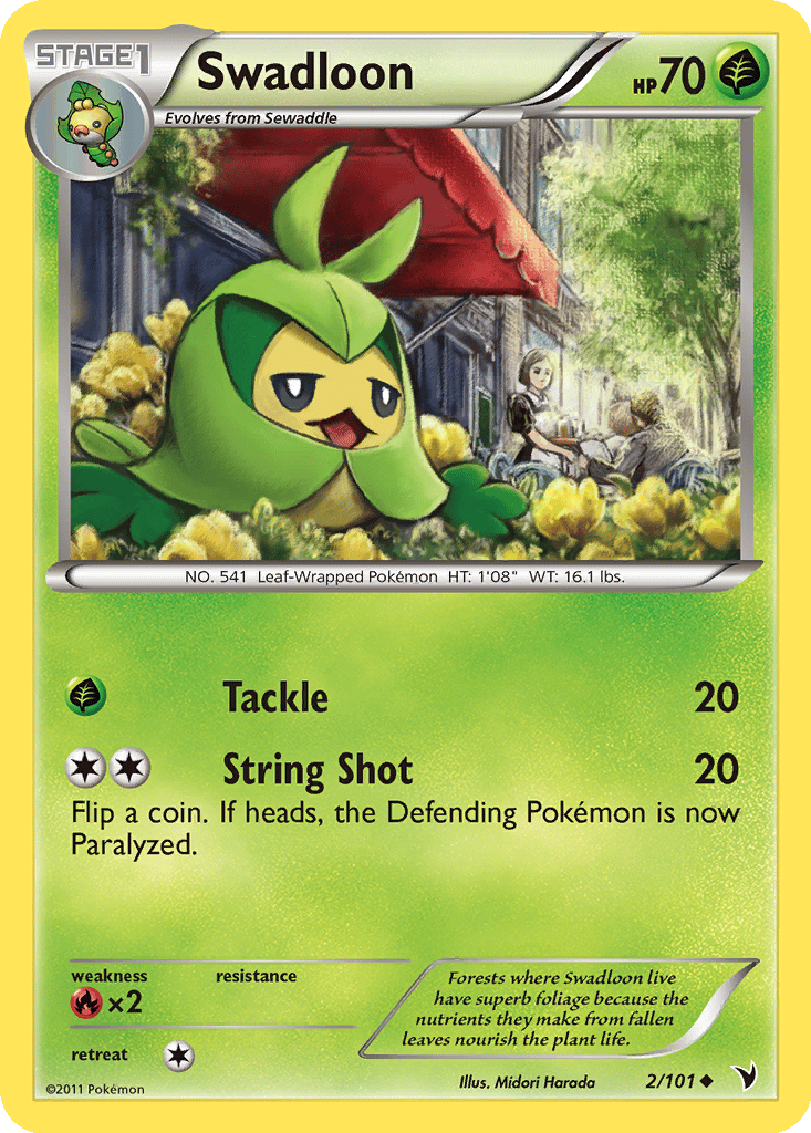 Swadloon card
