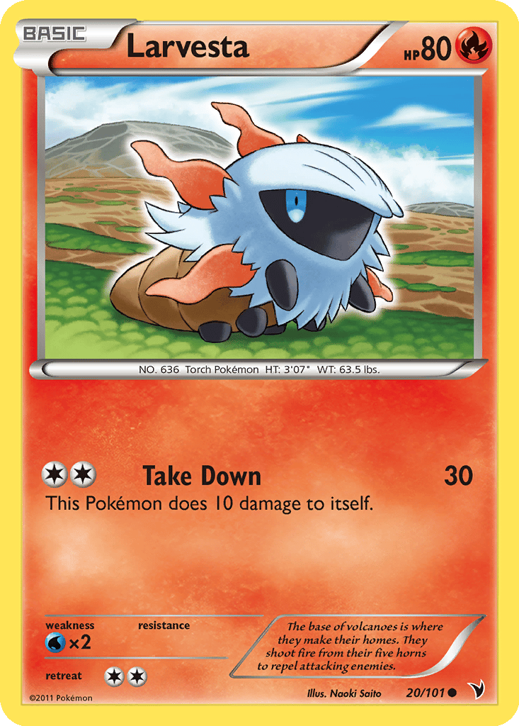 Larvesta card