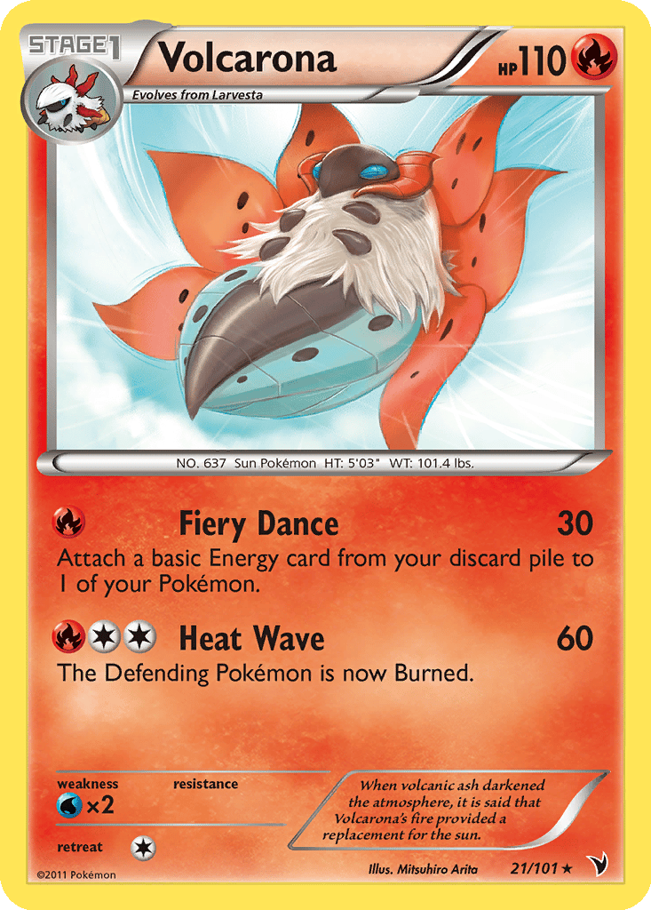 Volcarona card