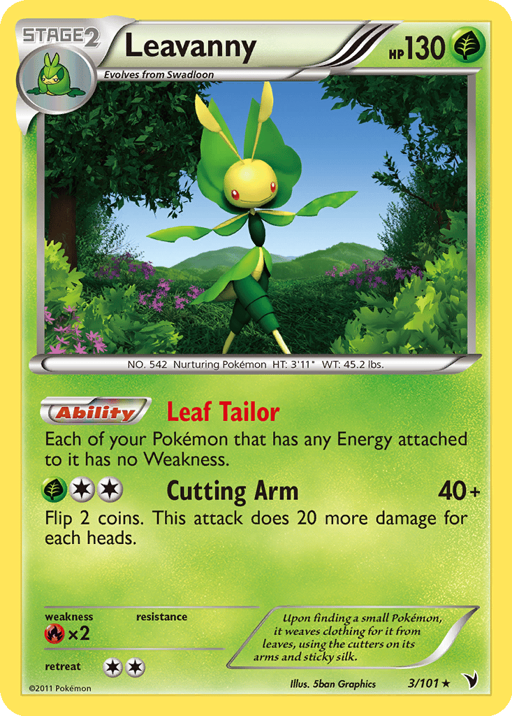Leavanny card