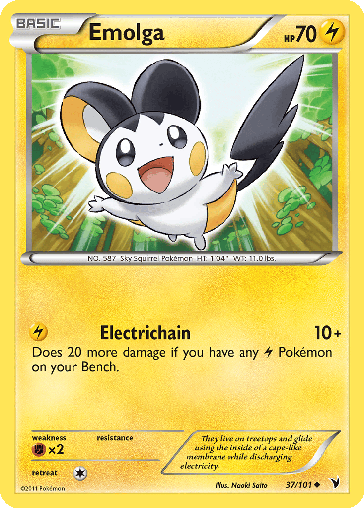 Emolga card