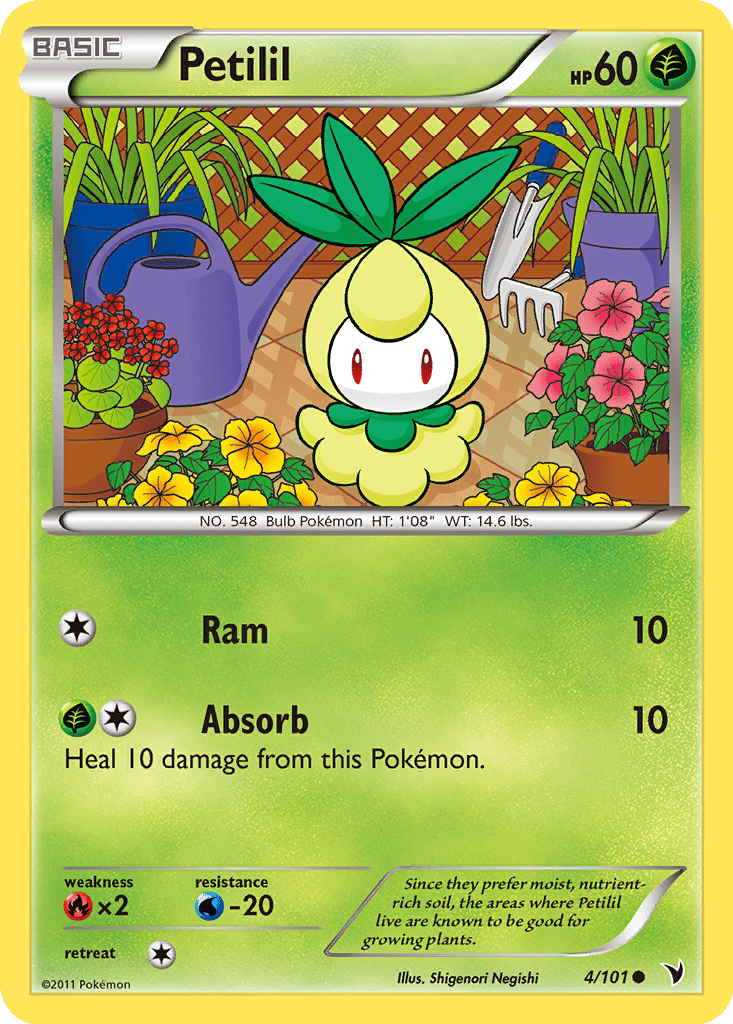 Petilil card