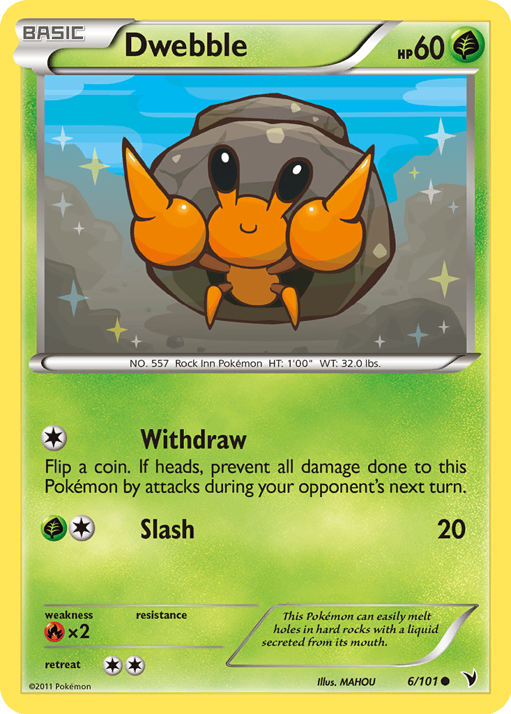 Dwebble card