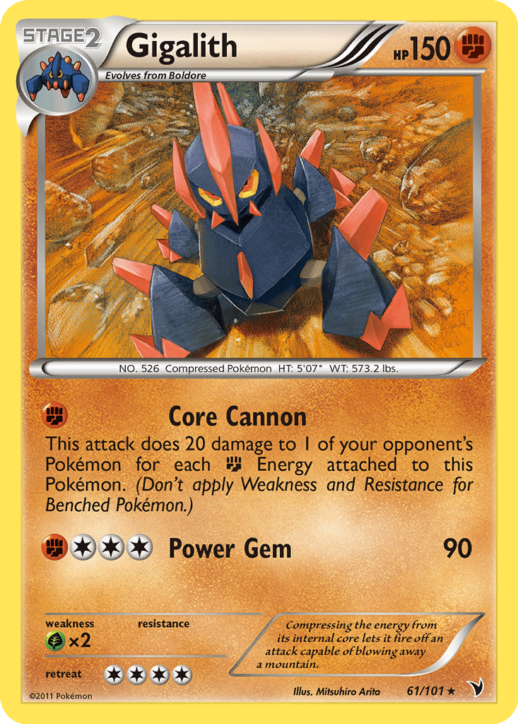 pokemon card gigalith ex Regirock | TCG Pocket Fighting Fighting Guard Press (50) During your opponents next turn Pokemon TCG - SM1M -