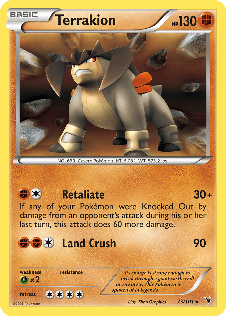 Terrakion card