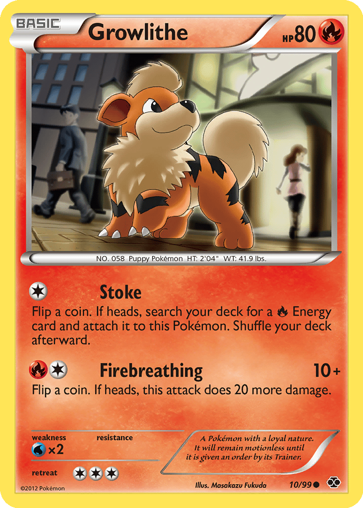 Growlithe card