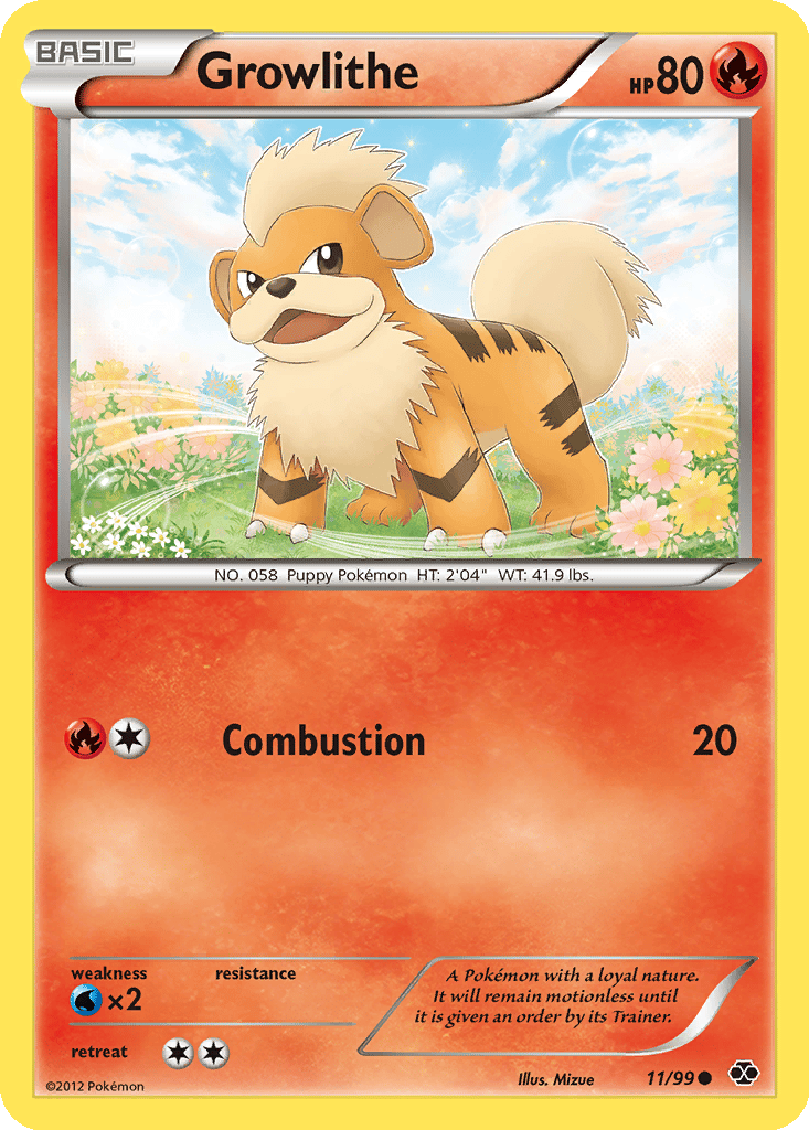 Growlithe card
