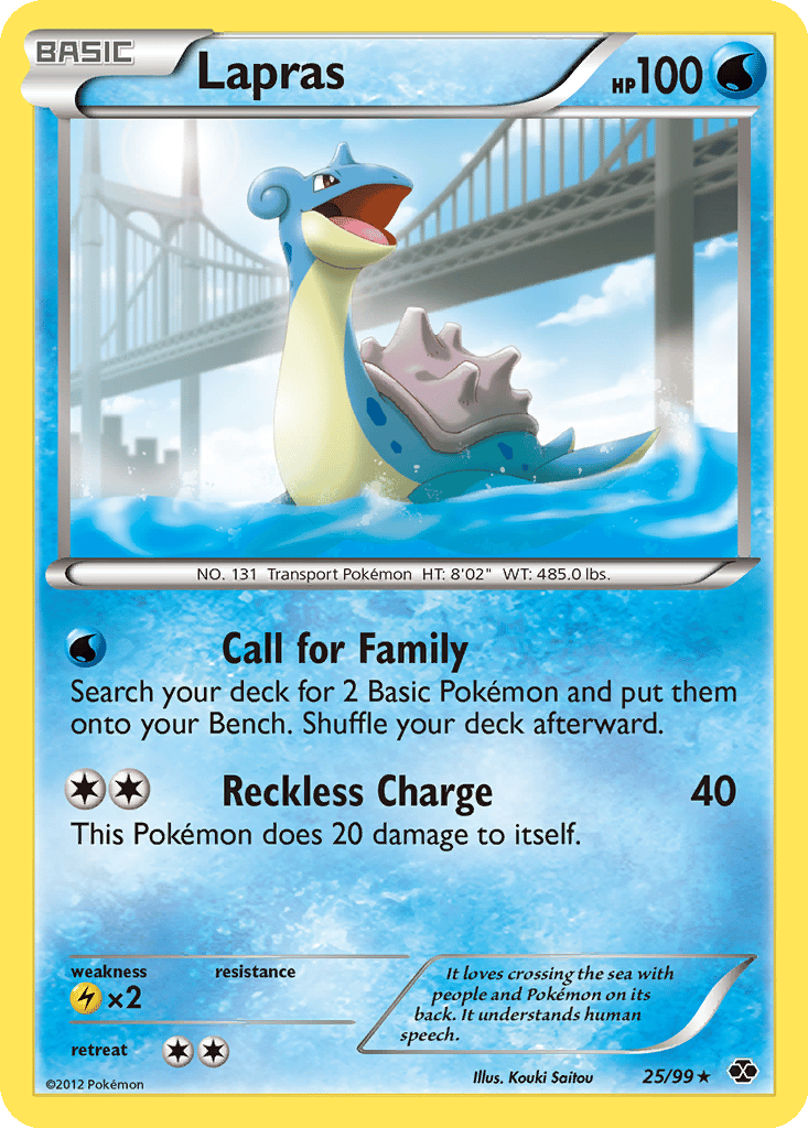Lapras card