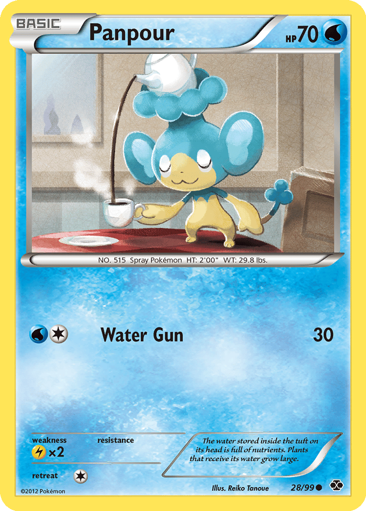 Panpour card