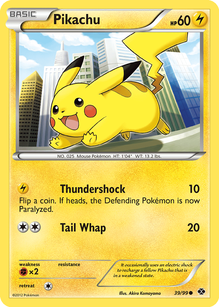 Pikachu card