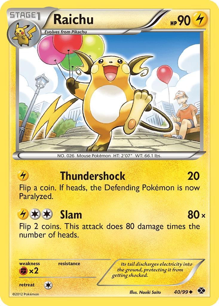 Raichu card