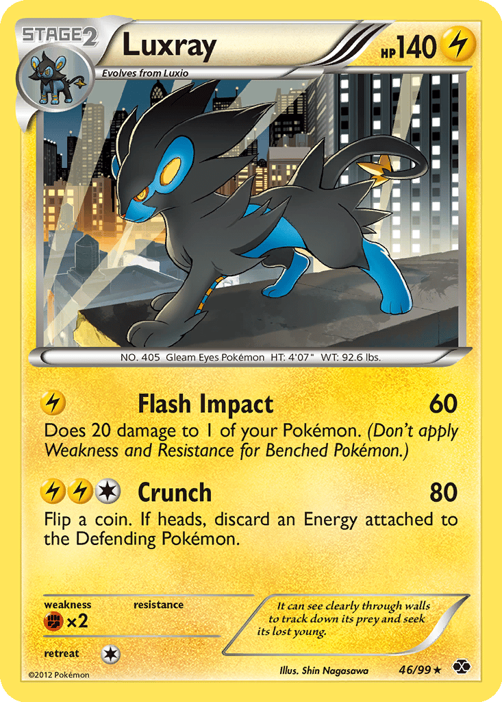 Luxray card