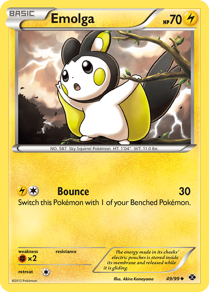Emolga card