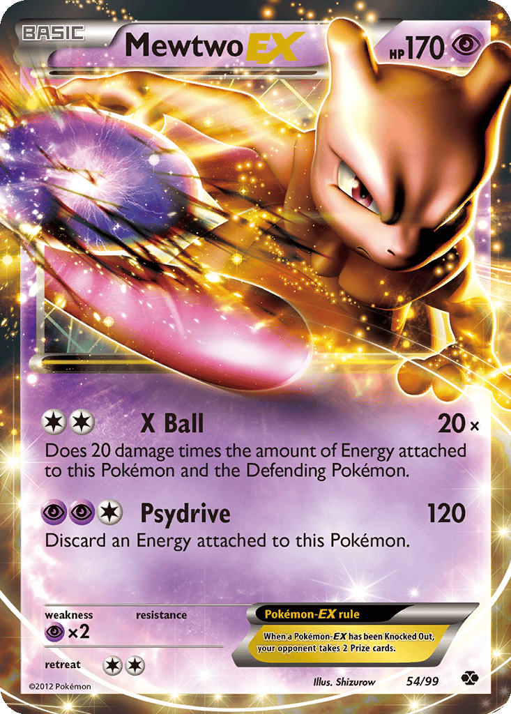 Mewtwo EX card