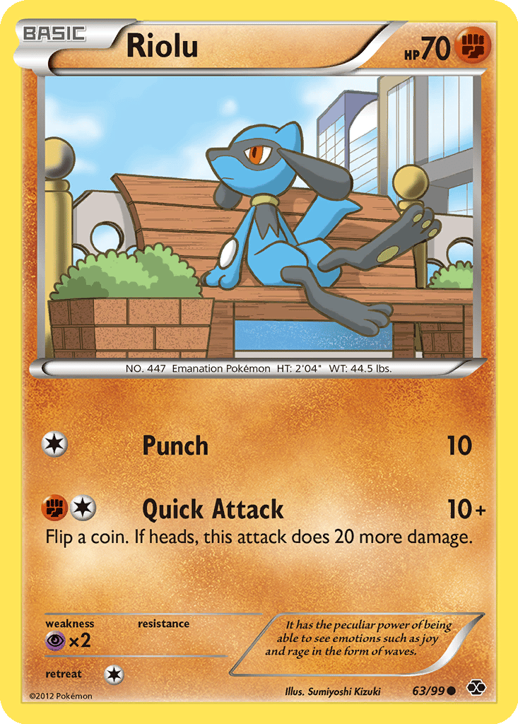 Riolu card