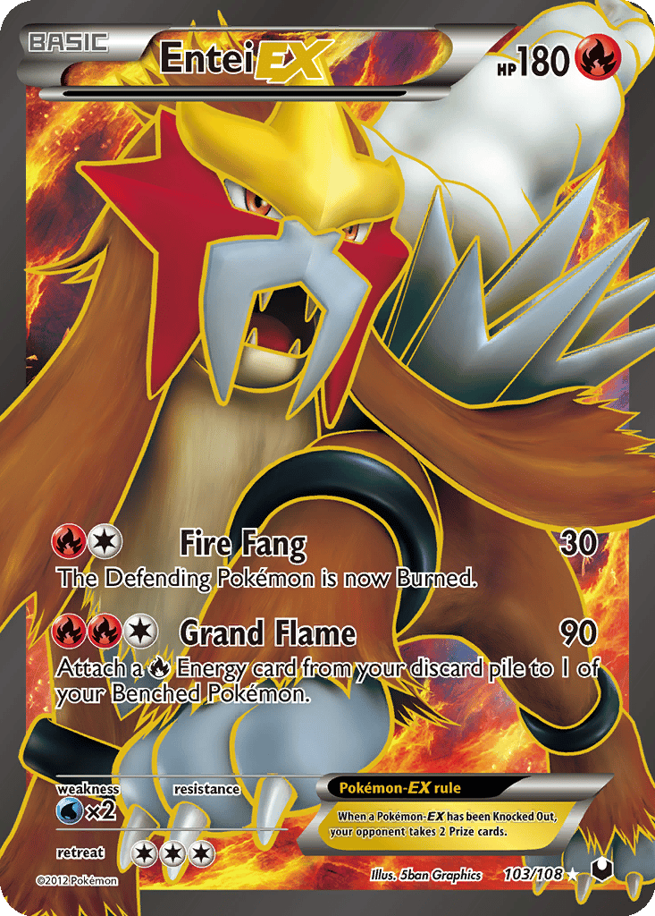 Entei EX card