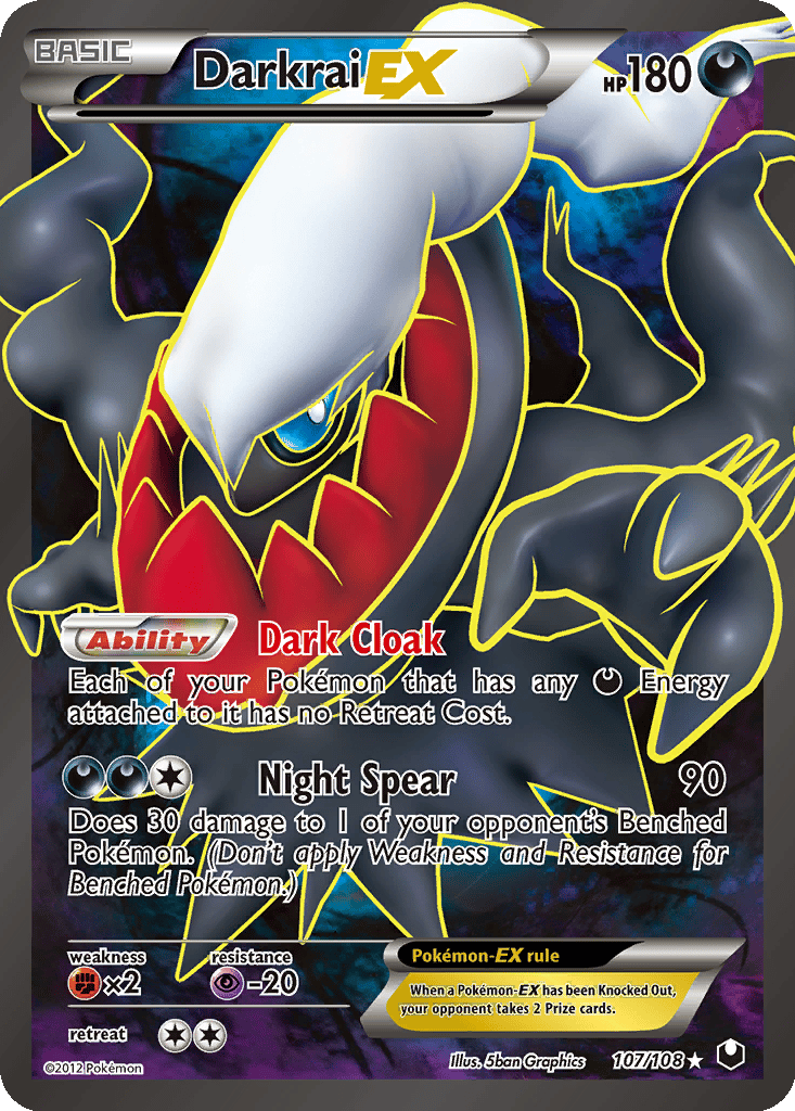 Darkrai EX card